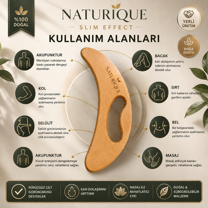 Naturique™ El Yapımı Lenf | Selülit Karşıtı Masaj Aleti